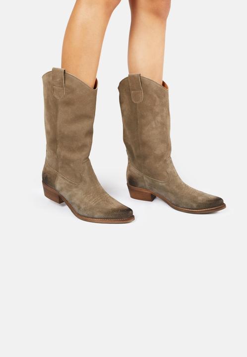 Produktbild Felmini GERBERA 7962 ist ein bemerkenswerter Cowboystiefel mit mittlerer Wade, der rustikalen Charme und raf (37)
