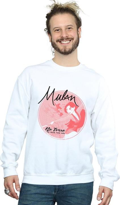 Actual product image Disney Mens Mulan Be True Sweatshirt (L)