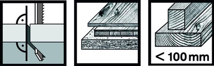 Produktbild Bosch Professional Zubehör PRO Wood precise T344DP Stichsägeblatt, 152 mm, 5-tlg.
