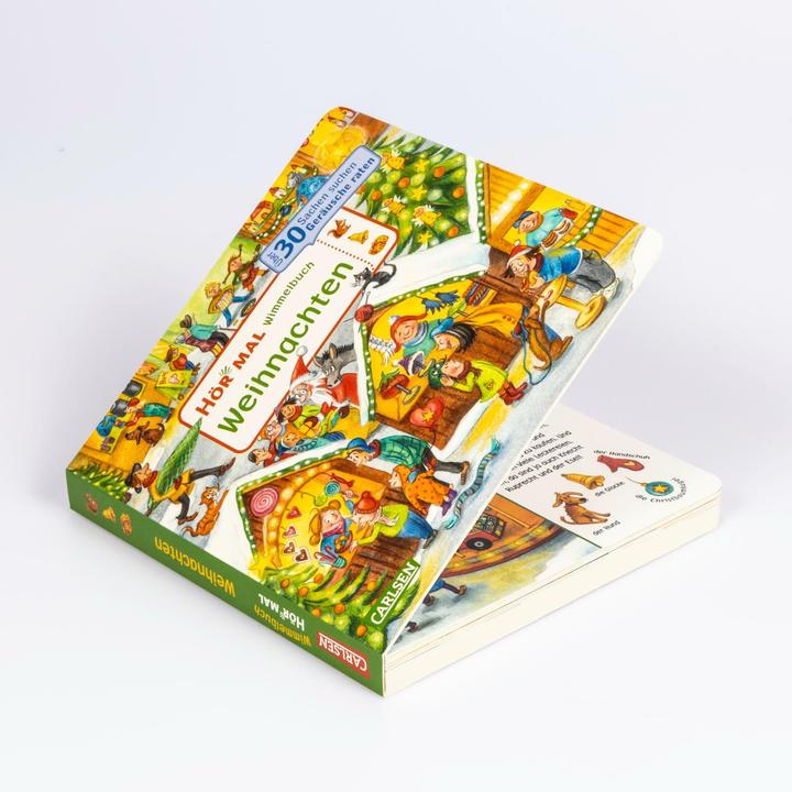 Actual product image Hör mal (Soundbuch): Wimmelbuch: Weihnachten (Marion Elitez, German)