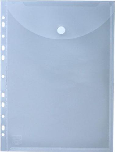 Image du produit Herba-Plastic Pochette porte-documents A4 vertical avec fermeture velcro 10 pièces couleurs assorties (A4, 10 x)