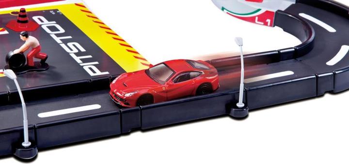 Actual product image Bburago Burago Ferrari Racing Garage 1/43
