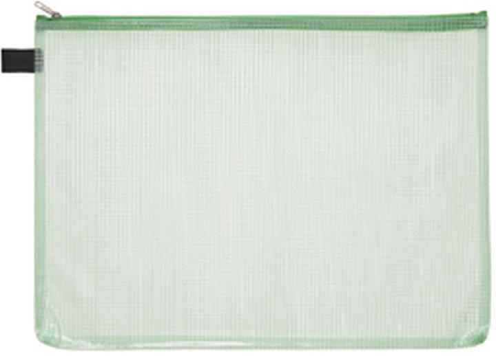Image du produit Foldersys 10 pochettes zippées A4 vert 0,15 mm (A4, 1 x)