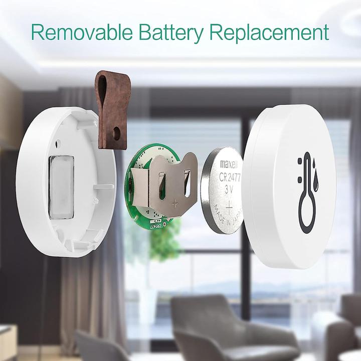 Produktbild Oria Wireless Thermometer Hygrometer Mini Wireless Humidity Temperature Sensor