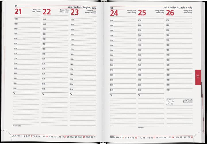 Immagine prodotto Biella Agenda business Registra 7 (17,2 x 24 cm)
