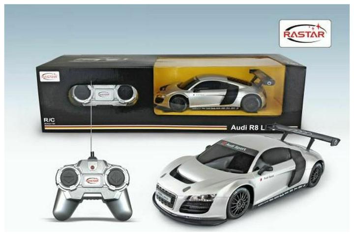 Actual product image Rastar car model RC 1:24 Audi R8 LMS, 46800