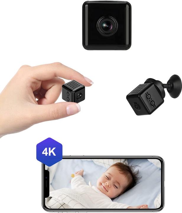 Wiwacam Mini Kamera 4K HD