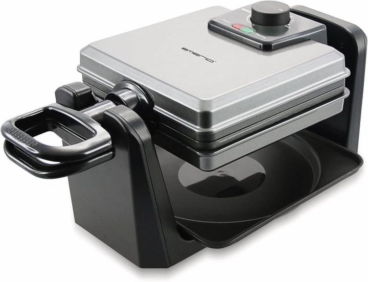 Image du produit Emerio Machine à gaufres, pour 4 gaufres belges, revêtement non-stick.