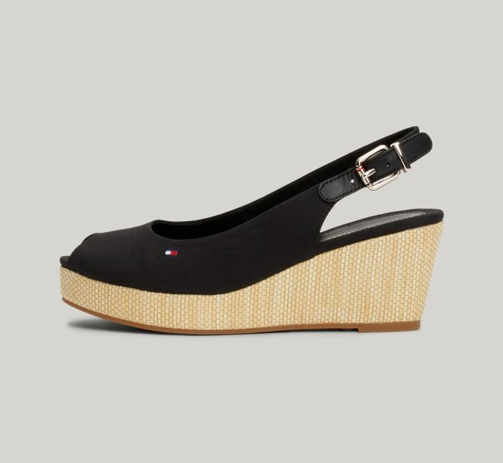 Actual product image Tommy Hilfiger Iconic Elba Sling Back Wedge-38 (38)