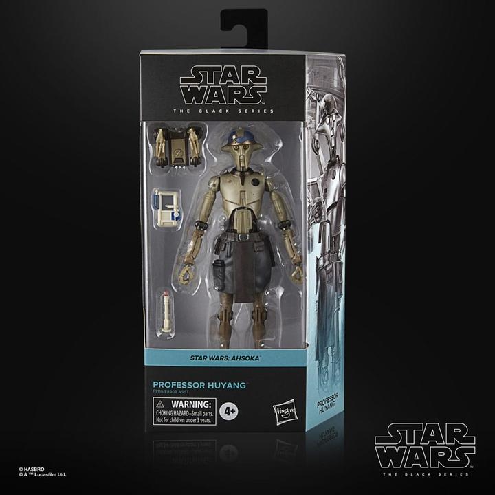 Produktbild Hasbro Star Wars: Ahsoka Black Series Actionfigur Professor Huyang