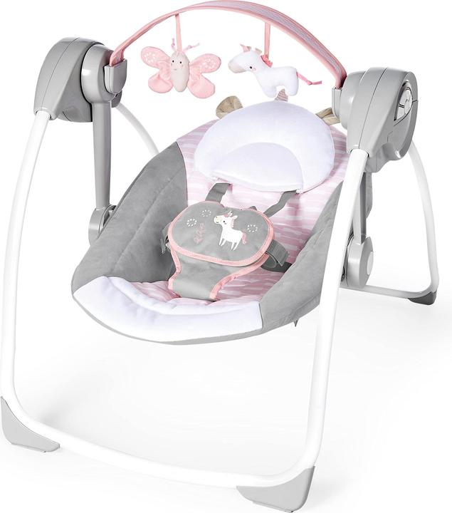 Ingenuity Baby Swing & Baby Seesaw, Flora