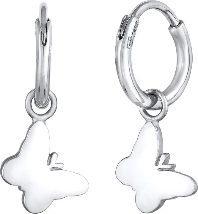 Produktbild Elli Ohrringe Creolen Schmetterling 925 Silber (925er Sterling Silber)
