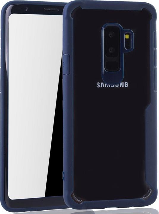 Produktbild König Design Handyhülle für Samsung Galaxy S9 Plus Schutzcase Backcover Bumper Etuis Blau (Samsung Galaxy S9+)