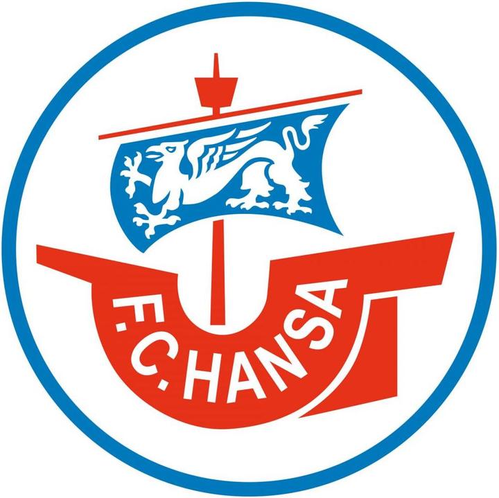 Produktbild FC Hansa Rostock Hansa Rostock Logo (58 x 58 cm)