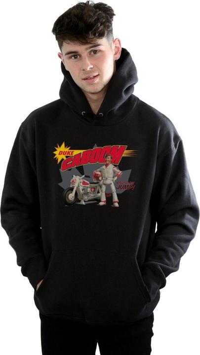 Actual product image Disney Mens Toy Story 4 Duke Caboom King Of The Jump Hoodie (XXL)
