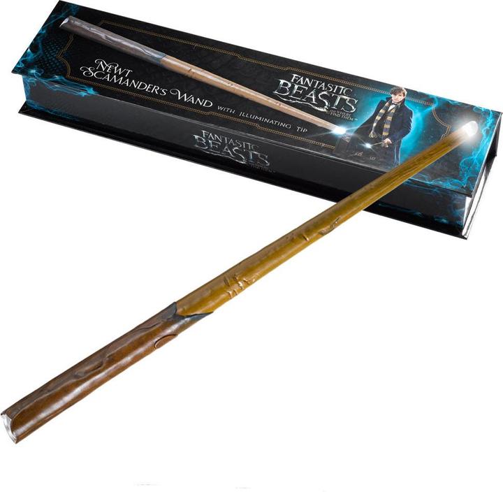 Produktbild Noble Collection Harry Potter Fantastic Beasts - Newt Scamander&#39s Magic Wand Luminous Tip