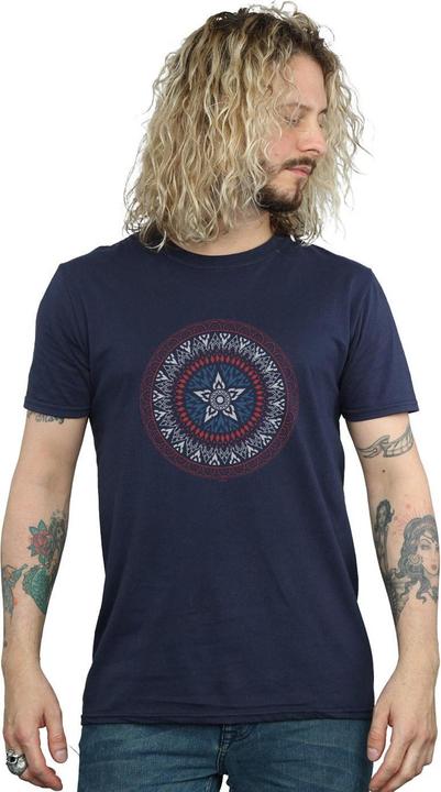 Produktbild Captain America Ornamental Shield TShirt (XL)