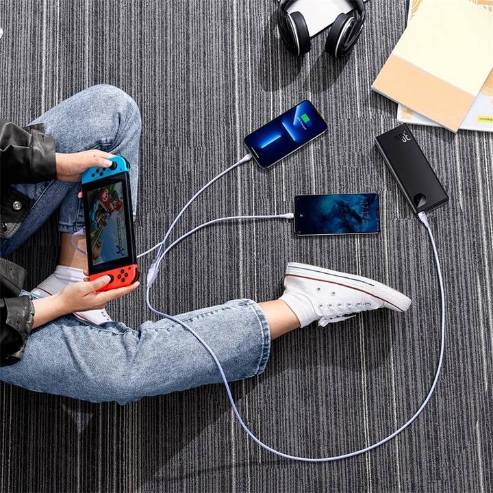 Productafbeelding Baseus Flash serie II" C type USB (1.50 m, USB 3.2 Gen 1, 100 W)