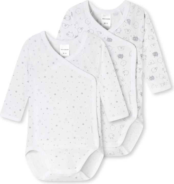 Schiesser Kinder Body silberfarben
