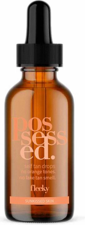 Fleeky Tan Drops - Selbstbräuner Booster Tropfen für Gesicht & Körper (Selbstbräunungsserum, 30 ml)