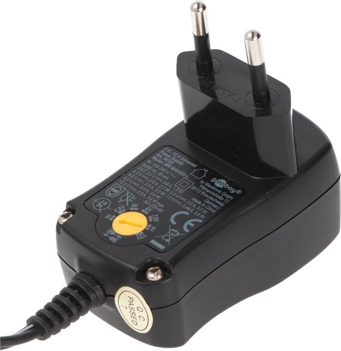 Immagine prodotto Goobay Alimentazione universale 3 V - 12 V 0,3A
