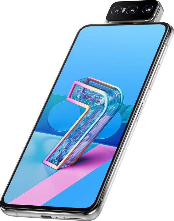 Image du produit ASUS Zenfone 7 Pro (256 Go, Pastel White, 6.67", Double SIM, 64 Mpx, 5G)