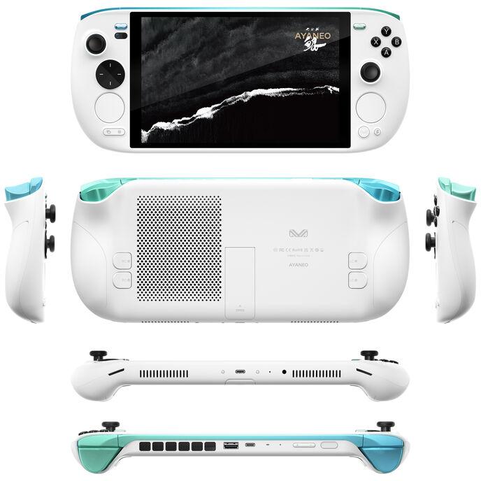 Image du produit Ayaneo Kun Handheld Konsole - 32 GB LPDDR5X, 2 TB SSD, White Silk