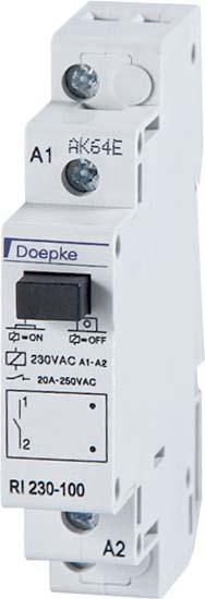 Image du produit Doepke Relais d'installation RI 230-100 ** 230V AC