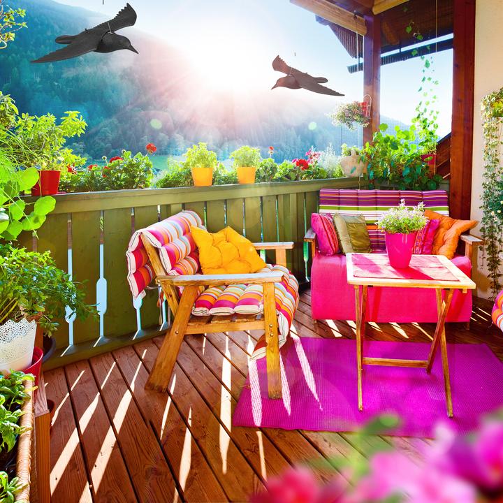 Actual product image Relaxdays 2x Taubenschreck