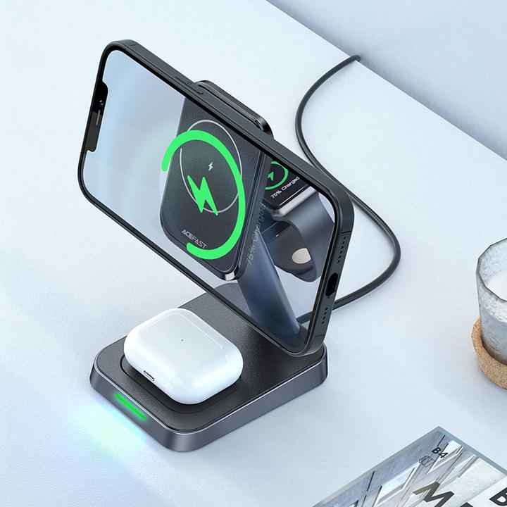 Actual product image Acefast E3 3-in-1 (15 W)