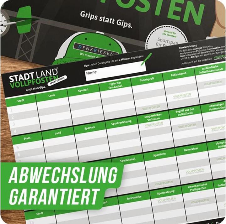 Actual product image Denkriesen City Land Vollpfosten - Grips instead of plaster (German)
