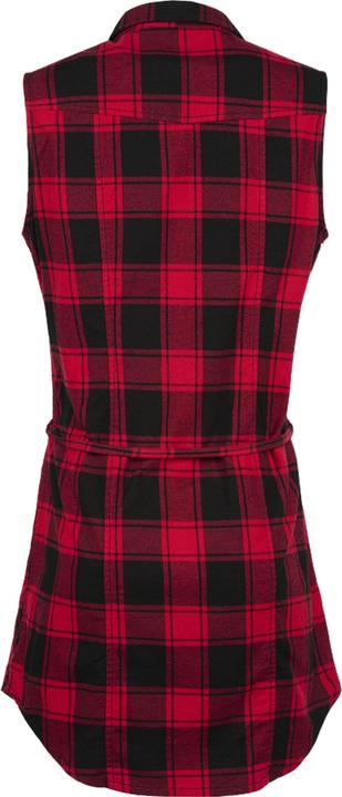 Actual product image Brandit Ladies Gracey Longshirt Top Size 4XL Colour Red/Black (4XL)