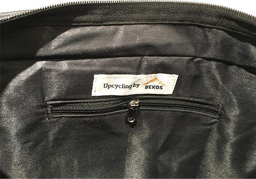 Produktbild Bekos Upcycling - Studententasche aus recycelten Reissäcke Löwe