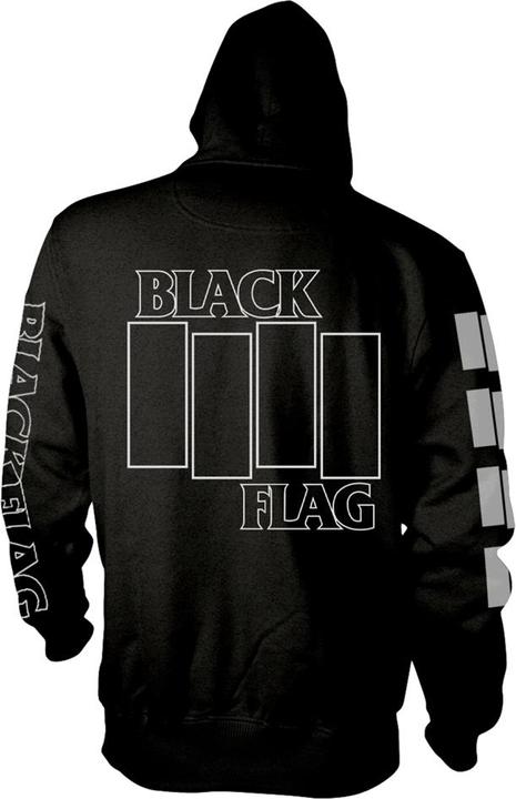 Actual product image Black Flag Logo (Zipper-Hoodie) (M)