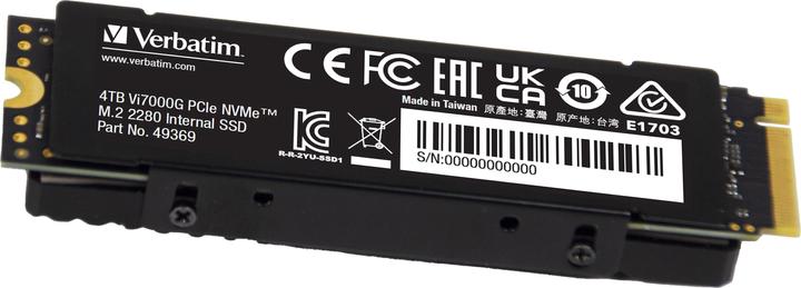 Produktbild Verbatim Vi7000 (4000 GB, M.2 2280)
