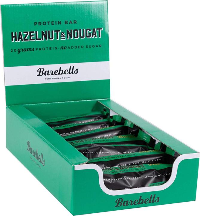 Image du produit Barebells Protein Bar (Hazelnut Nougat, 12 pcs, 660 g)