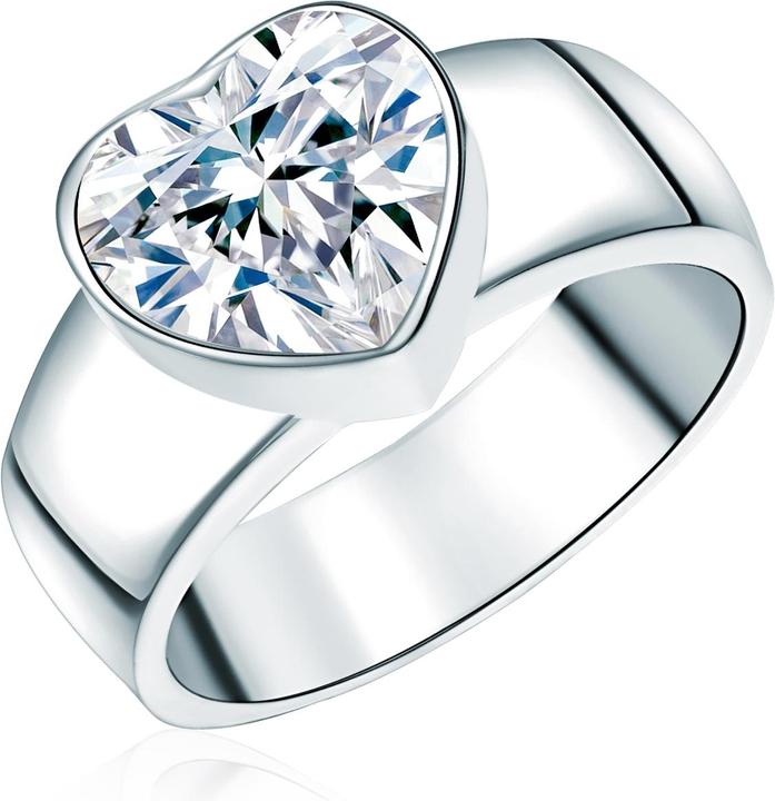 Immagine prodotto Rafaela Donata Cuore da donna in argento sterling con zirconi - 3868 (58, 925 Argento)