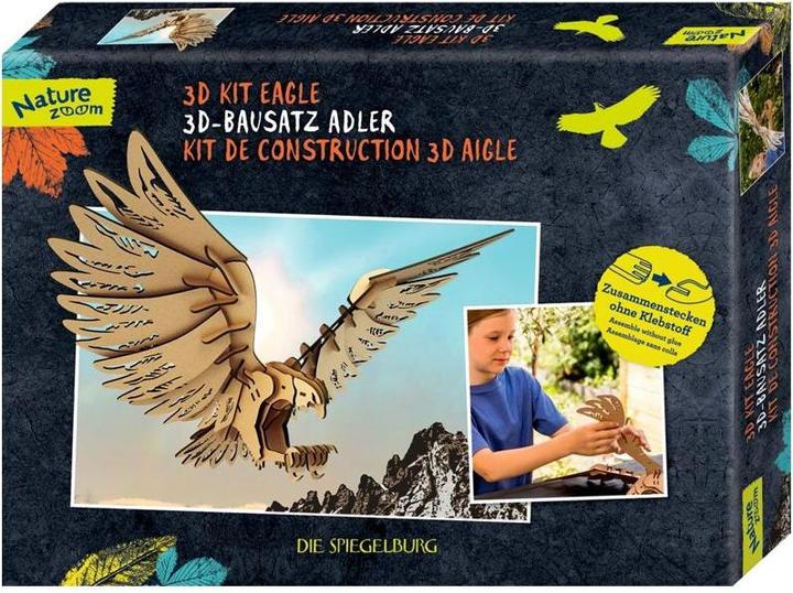 Image du produit Kit de construction 3D Aigle Nature Zoo