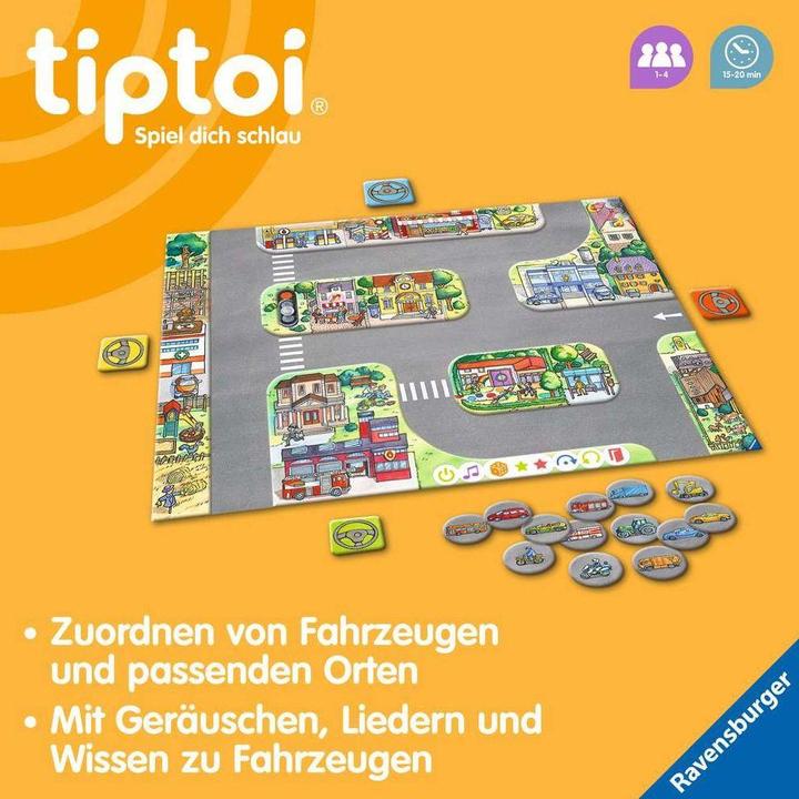 Produktbild tiptoi Fahrzeuge in der Stadt (Deutsch)