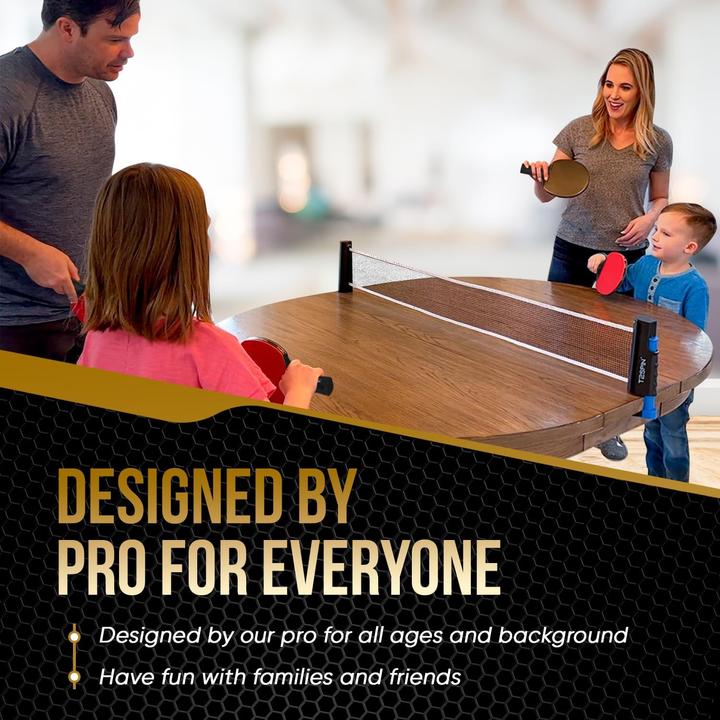 Produktbild T2Spin Ping Pong Schläger-Set mit Bällen