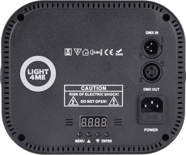 Produktbild Light4Me MULTIPHASE - Multiefekt LED UV wash strobe
