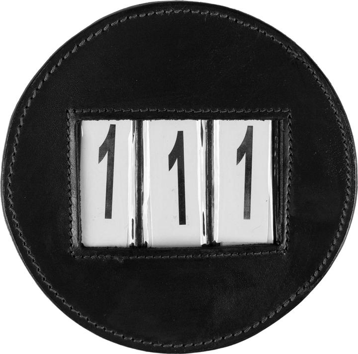 Horka Round riding number holder
