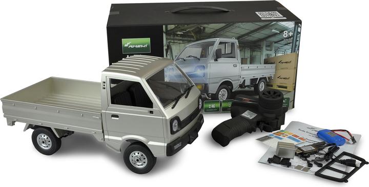 Actual product image Amewi RC car flatbed Kei Truck LiIon battery 500mAh (RTR Ready-to-Run)