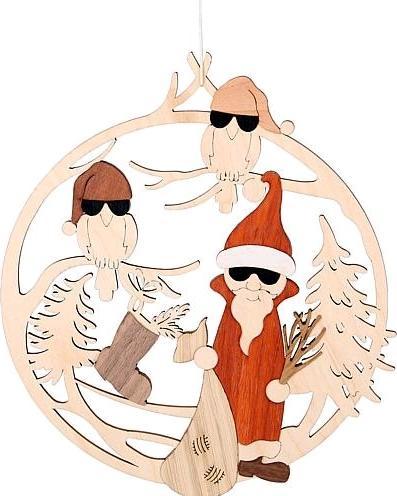 Produktbild Kuhnert Fensterbild 'Nikolaus'