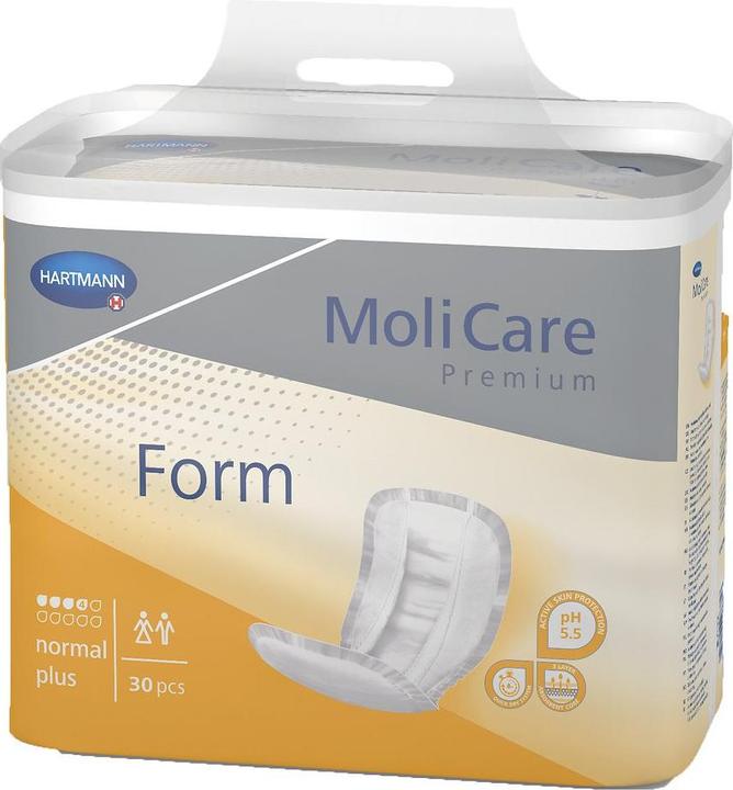Produktbild MoliCare Form normal plus Inkontinenz Einlage (30 x, Normal)
