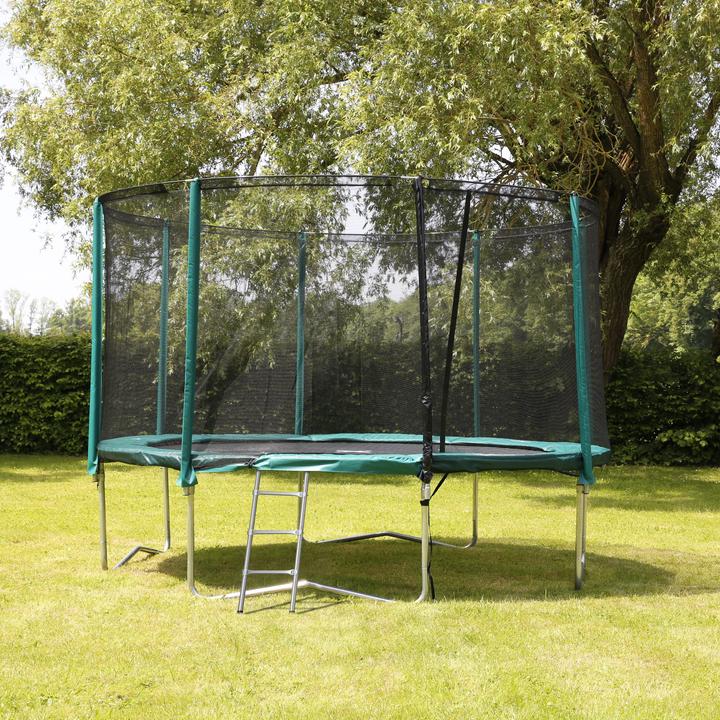 Actual product image Relaxdays Ladder trampoline