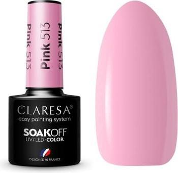 Produktbild Claresa 513 Rosa UV-Nagellack 5ml (5 ml)