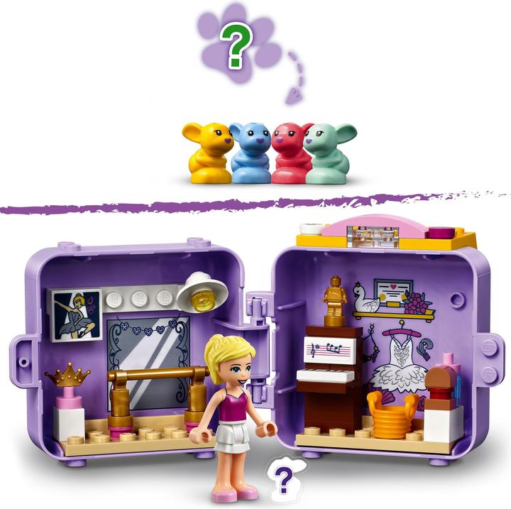 Actual product image LEGO Stephanie's Ballet Cube (41670, LEGO Friends)