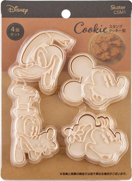 Image du produit Disney Moule à biscuits à tampon Mickey Mouse (lot de 4)