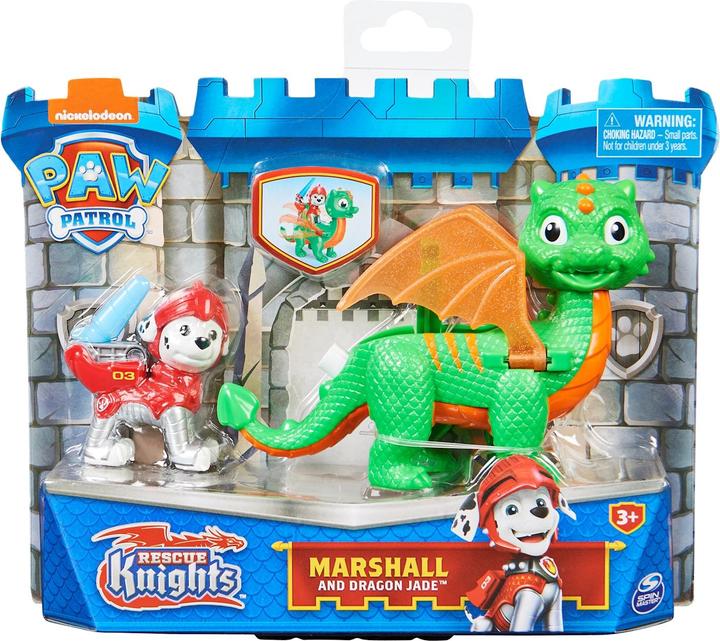 Produktbild Spin Master Paw Patrol Rescue Knights Chase und Dragon Draco Set